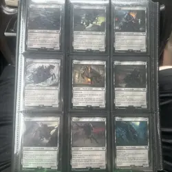 All 9 Unique Nazgul Lord Of The Rings MtG Cards Magic LotR and Ring Wraiths 0284 - Image 1