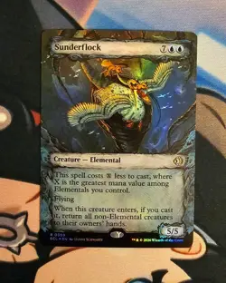 MTG Sunderflock (Showcase) x1 Near Mint *FOIL* from Lorwyn Eclipsed - Image 1