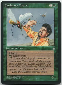 MTG Yavimaya Gnats U Ice Age LP - Image 1