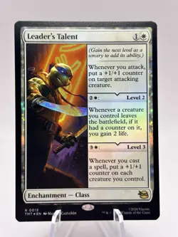 Leader's Talent 0013 Foil Teenage Mutant Ninja Turtles TMT MTG NM - Image 1