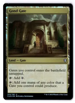 Gond Gate NM* FOIL Commander Baldur's Gate ENGLISH 353/361 mtg -UnltdCards - Image 1