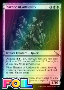 x1 Essence of Antiquity MKM MTG 15 FOIL UNCOMMON M/NM 1x - Image 1
