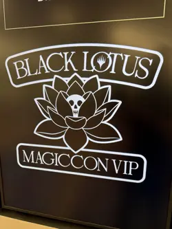 MAGICCON LAS VEGAS 2026 BLACK LOTUS VIP 20 OZ STAINLESS STEEL WATER BOTTLE - Image 3