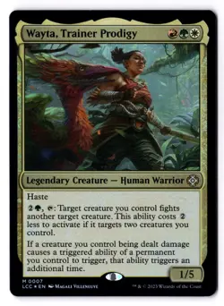 Wayta, Trainer Prodigy NM* FOIL The Lost Caverns Of Ixalan 0007 mtg -UnltdCards - Image 1