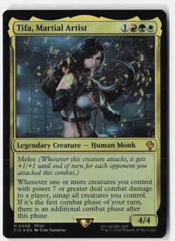 Tifa, Martial Artist Foil M Commander: FINAL FANTASY 6 NM - Image 1