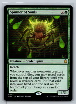 Spinner of Souls - #112 - Foundations Rare - Near Mint or Better - Image 1