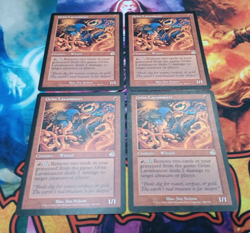 X4 Magic The Gathering Torment Grim Lavamancer MTG LP-MP - Image 1