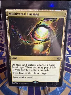 Magic the Gathering Multiversal Passage Marvel's Spider-Man (Regular, Rare) - Image 1