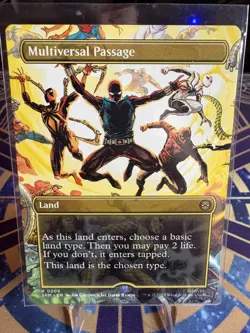 Magic the Gathering Multiversal Passage (Borderless) Marvel's Spider-Man Regular - Image 1
