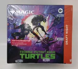 Magic the Gathering (MTG) Teenage Mutant Ninja Turtles Draft Night - New Sealed - Image 1