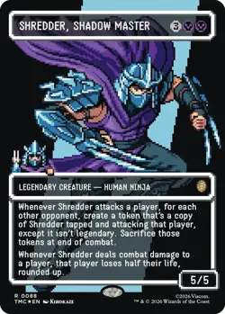 Shredder, Shadow Master (Borderless) (Surge Foil) [TMC - 88] - Image 1