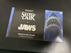 Magic The Gathering Jaws Secret Lair Rainbow Foil - Sealed MTG - Image 1
