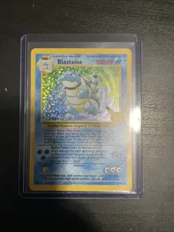 Blastoise Celebrations 25th Anniversary Pokemon Card 2/102 MINT Holo RARE - Image 2