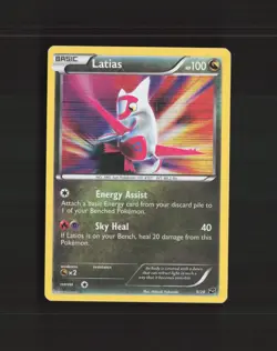 Latias 9/20 Dragon Vault Holo Rare Pokemon Card MP - Image 1