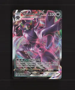 Grimmsnarl VMAX 115/189 Darkness Ablaze Ultra Rare Holo Pokemon Card MP - Image 1