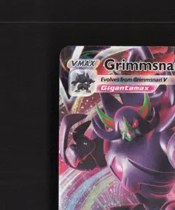 Grimmsnarl VMAX 115/189 Darkness Ablaze Ultra Rare Holo Pokemon Card MP - Image 3