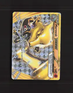 Marowak BREAK 79/162 Breakthrough Full Art Ultra Rare Holo Pokemon Card DMG - Image 1