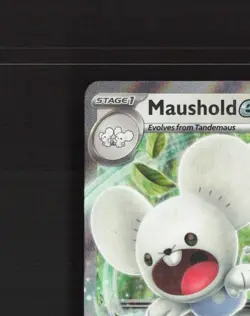 Maushold ex 155/182 Paradox Rift Ultra Rare Holo Pokemon Card NM - Image 3