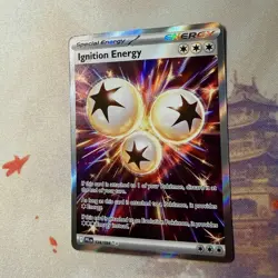 Ignition Energy 124/094 Phantasmal Flames Full Art Ultra Rare Holo Pokemon Card - Image 2