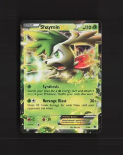 Shaymin EX 5/99 Next Destinies Ultra Rare Holo Pokemon Card MP - Image 1