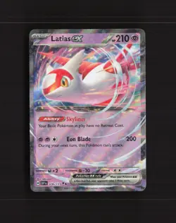 Latias ex 076/191 Surging Sparks Ultra Rare Holo Pokemon Card LP+ - Image 1