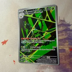 Team Rocket's Spidops 187/182 Destined Rivals Full Art Ultra Rare Pokemon Card - Image 2