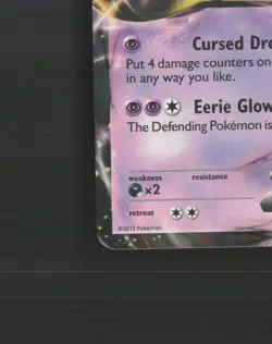 Chandelure EX 77/113 Legendary Treasures Ultra Rare Holo Pokemon Card MP - Image 5