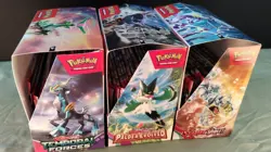 Pokemon EMPTY Booster Box Lot 9 Sword & Shield Scarlet & Violet - Image 4
