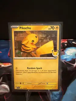 Pikachu 051/162 Pokemon Day 2026 - Anniversary Stamped NM - Image 1