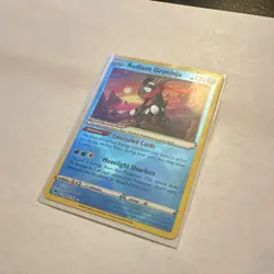 Pokemon TCG Radiant Greninja 046/189 Astral Radiance Radiant Rare Holo English - Image 2