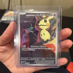 Pokemon Team Rocket's Mimikyu Full Art Card 238/217 Basic English Psychic - Image 1