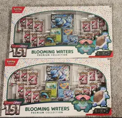 Pokemon 151 Blooming Waters Premium Collection - NEW, SEALED, SET OF 2, 1 Day! - Image 1