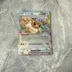 Pokemon TCG Eevee EX 075/131 Prismatic Evolutions - NM / M pack fresh - Image 3