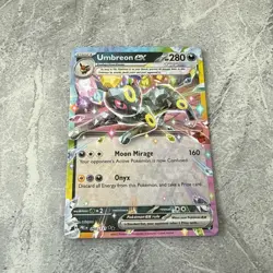 Umbreon ex 060/131 Double Rare Holo Prismatic Evolutions – Pokemon TCG NM / M - Image 1