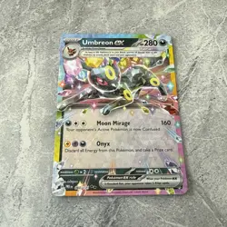 Umbreon ex 060/131 Double Rare Holo Prismatic Evolutions – Pokemon TCG NM / M - Image 2