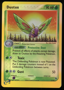 Pokemon 2003 Ex Ruby & Sapphire - Dustox - Reverse Holo - 6 - Image 1