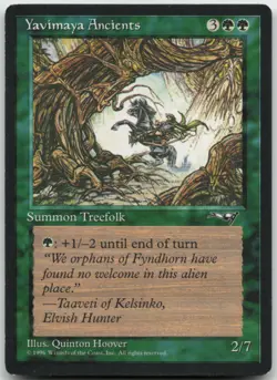 MTG Yavimaya Ancients (Rearing Horse) C Alliances 92 MP - Image 1
