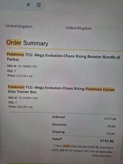 Pokemon Chaos Rising POKEMON CENTER ETB 🔥 CONFIRMED PRESALE 22nd of May 2026 - Image 3