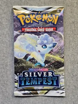 Pokemon TCG: Sword & Shield Silver Tempest Booster Pack SEALED 820650850929 - Image 1
