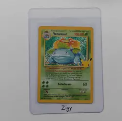 Pokemon Venusaur 15/102 Base Set Holo Rare Promo Stage 2 TCG PLANT - Image 1