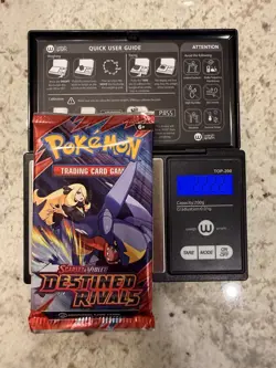 VERY HEAVY!! (22.22g) Pokemon Destined Rivals – Factory Sealed Booster Pack - Image 1