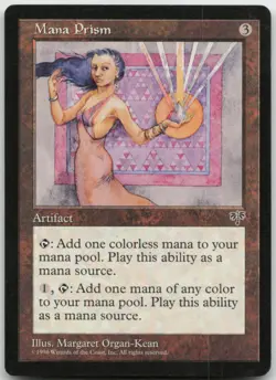 MTG Mana Prism U Mirage LP - Image 1