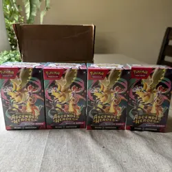 Pokemon TCG Ascended Heroes Booster Bundle - Lot of X4 New/Sealed READY TO SHIP - Image 1