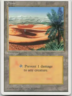 MTG Oasis U Fourth Edition LP - Image 1