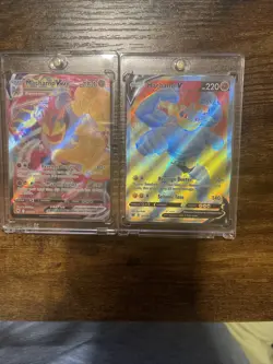 Pokemon TCG Machamp VMAX And V Hyper Secret Rare Rainbow NM/M - Image 1