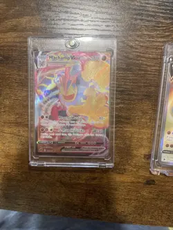 Pokemon TCG Machamp VMAX And V Hyper Secret Rare Rainbow NM/M - Image 2