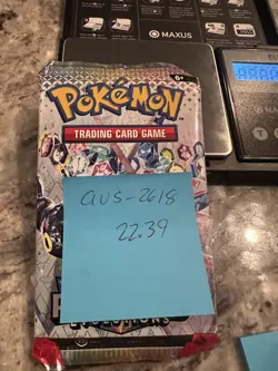 22.39g! HEAVY! -Pokemon Prismatic Evolution Booster Pack -Possible GODU - Image 3