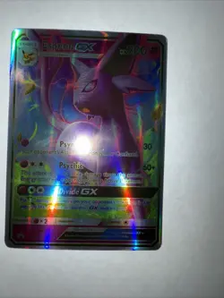 Espeon GX - SM35 Sun & Moon Promos #SM35 (2017) Promo Holo LP/NM Pokemon - Image 1