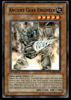 Ancient Gear Engineer - SD10-EN003 - 1st Edition - YuGiOh - Image 1