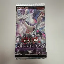 Yu-Gi-Oh! Rage of the Abyss Sealed Single Booster Pack - Image 1